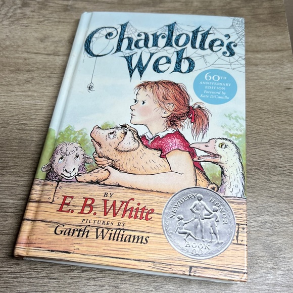 2012 “Charlotte’s Web” Hardcover 60th Anniversary Edition by E. B. White EUC!! - Picture 6 of 10